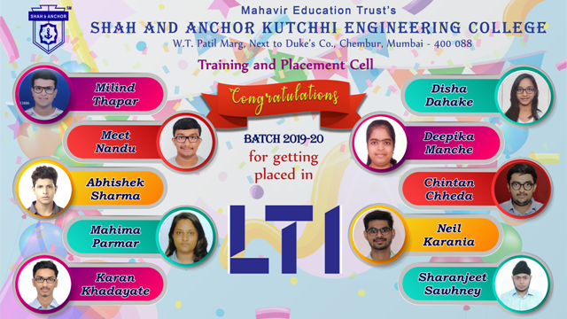 LTI Placed Students