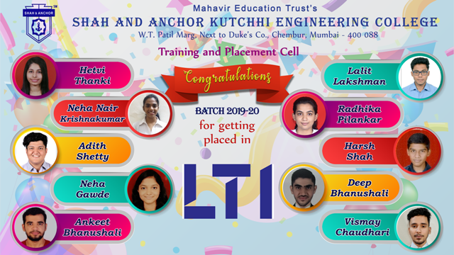 LTI Placed Students