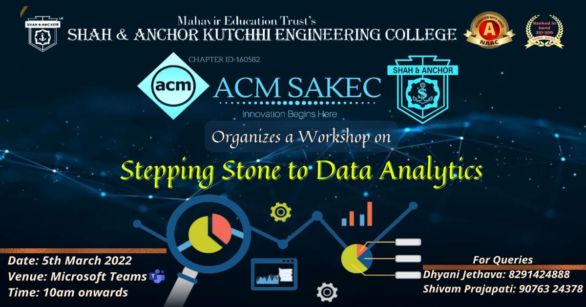 Stepping stone to Data Analytics 